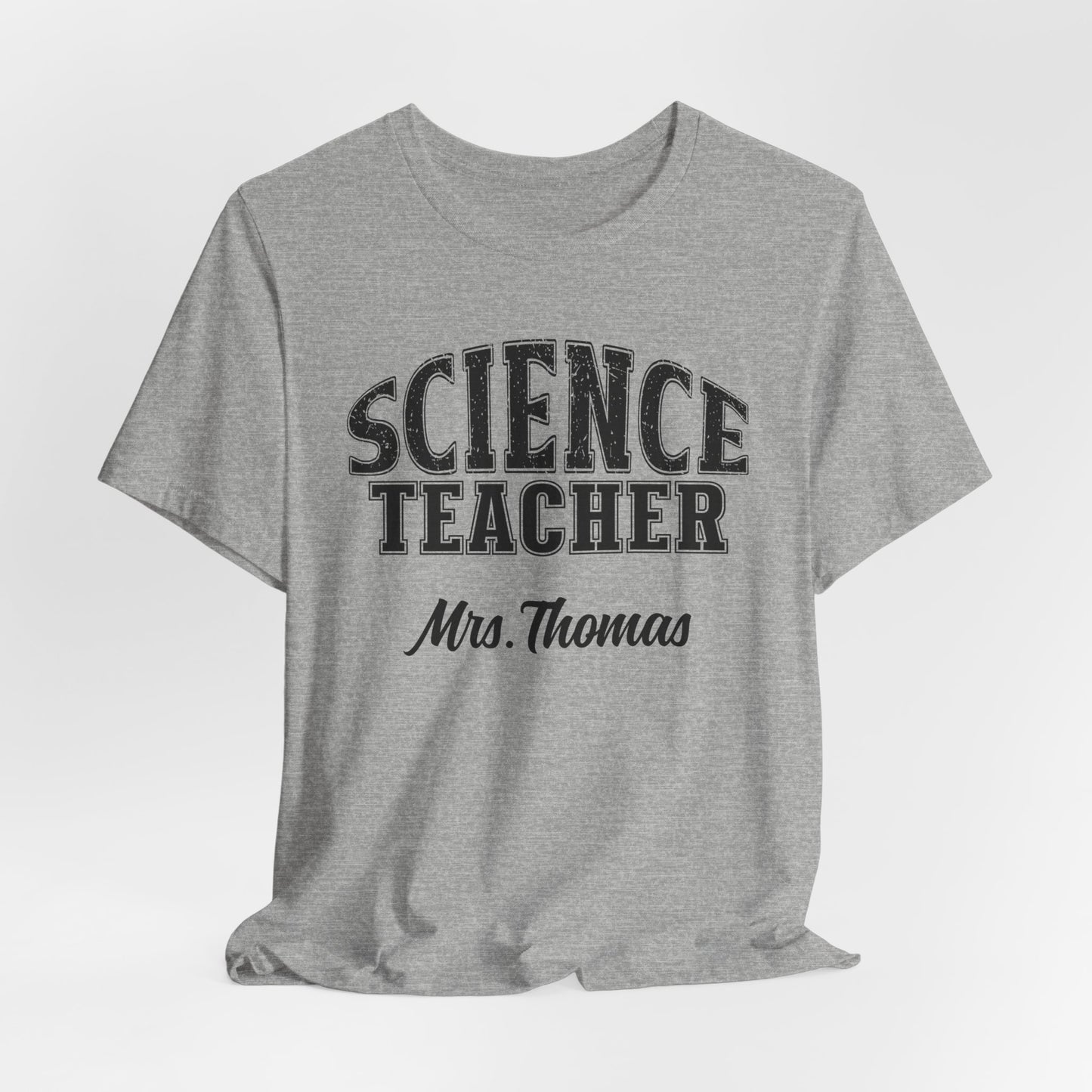 Custom Unisex Science Teacher T-Shirt