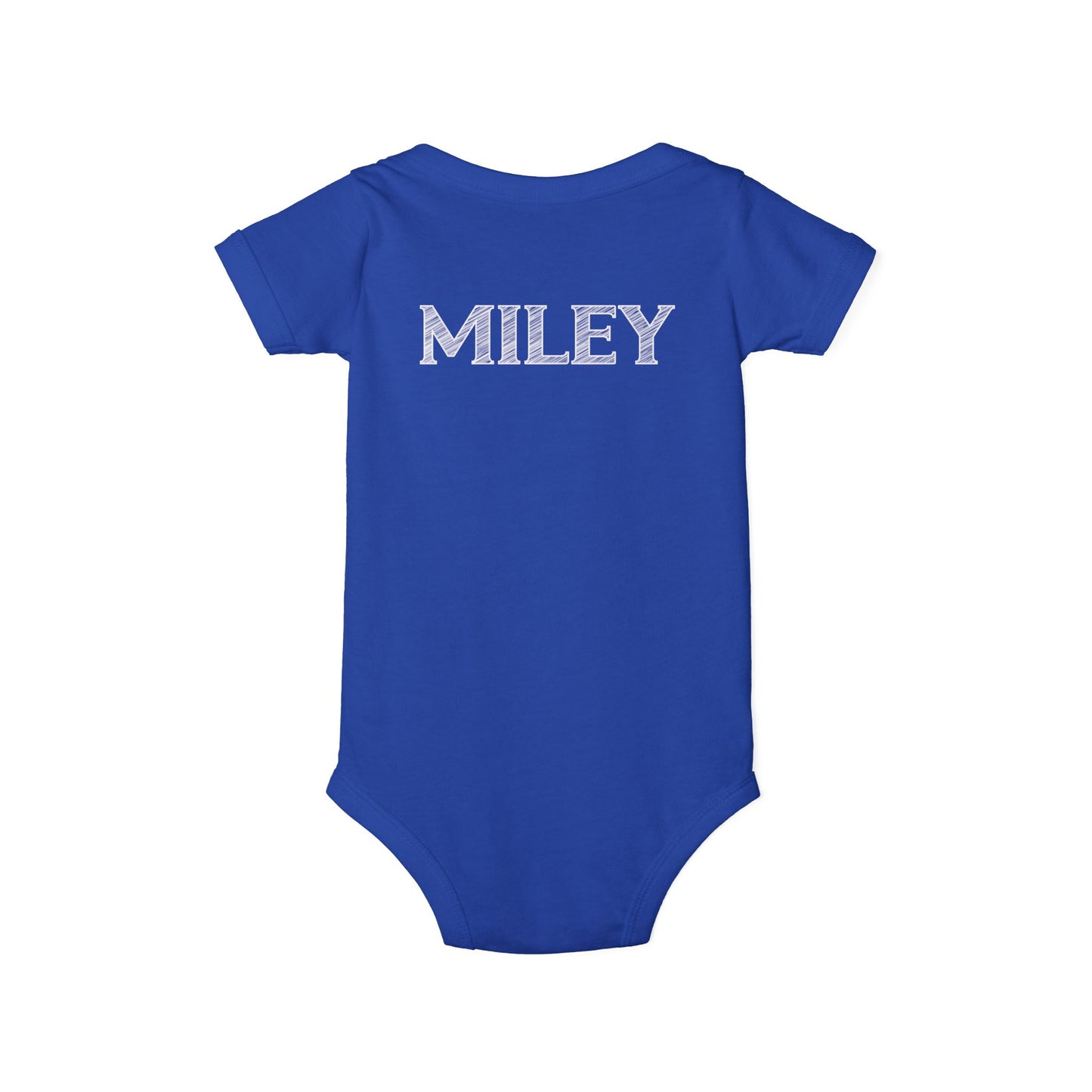 Custom School Name Infant Jersey One Piece