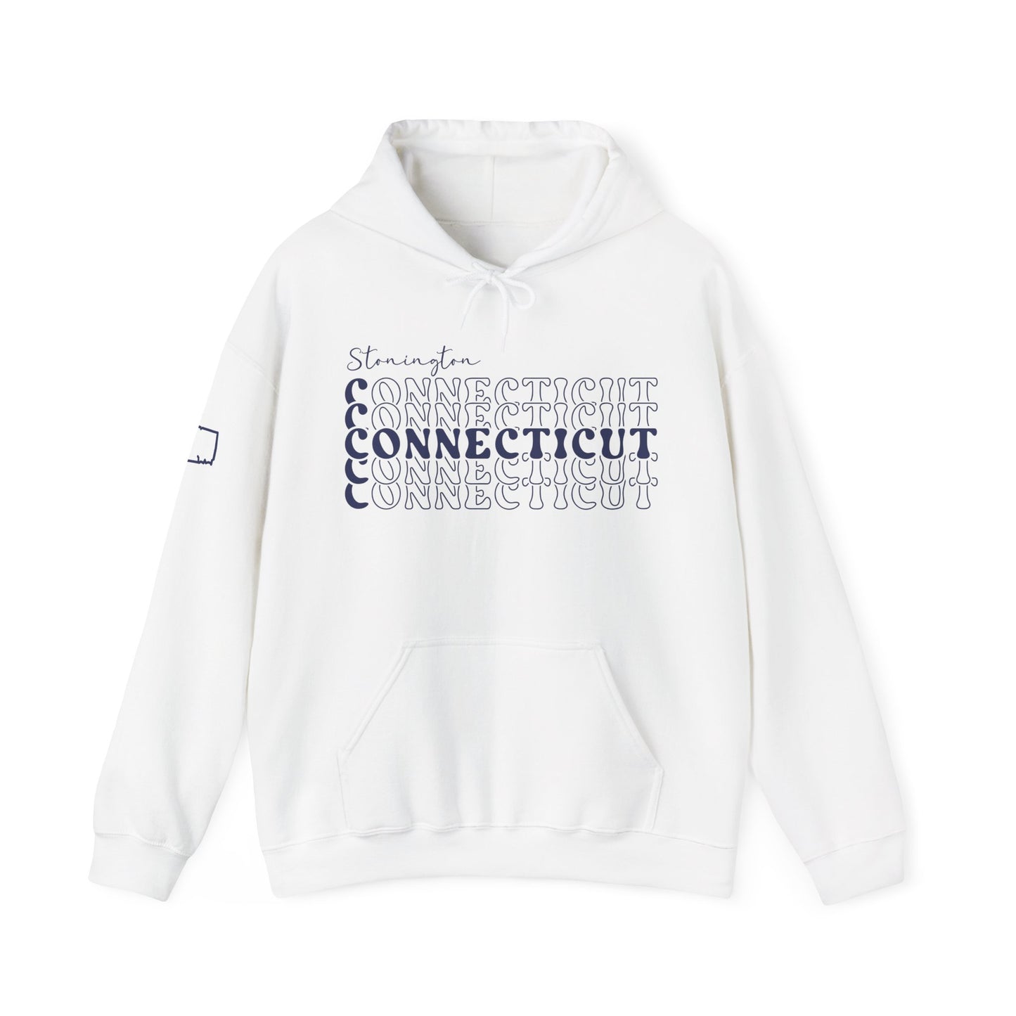 Connecticut Unisex Heavy Blend Hooded Sweatshirt