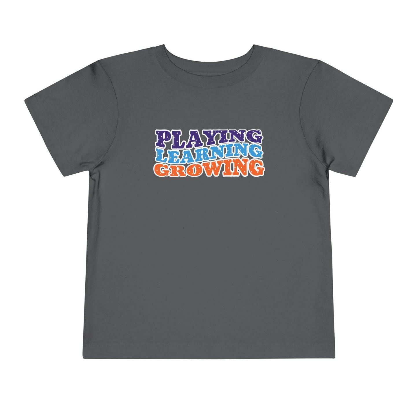 Custom Playing Learning Growing Toddler T-Shirt
