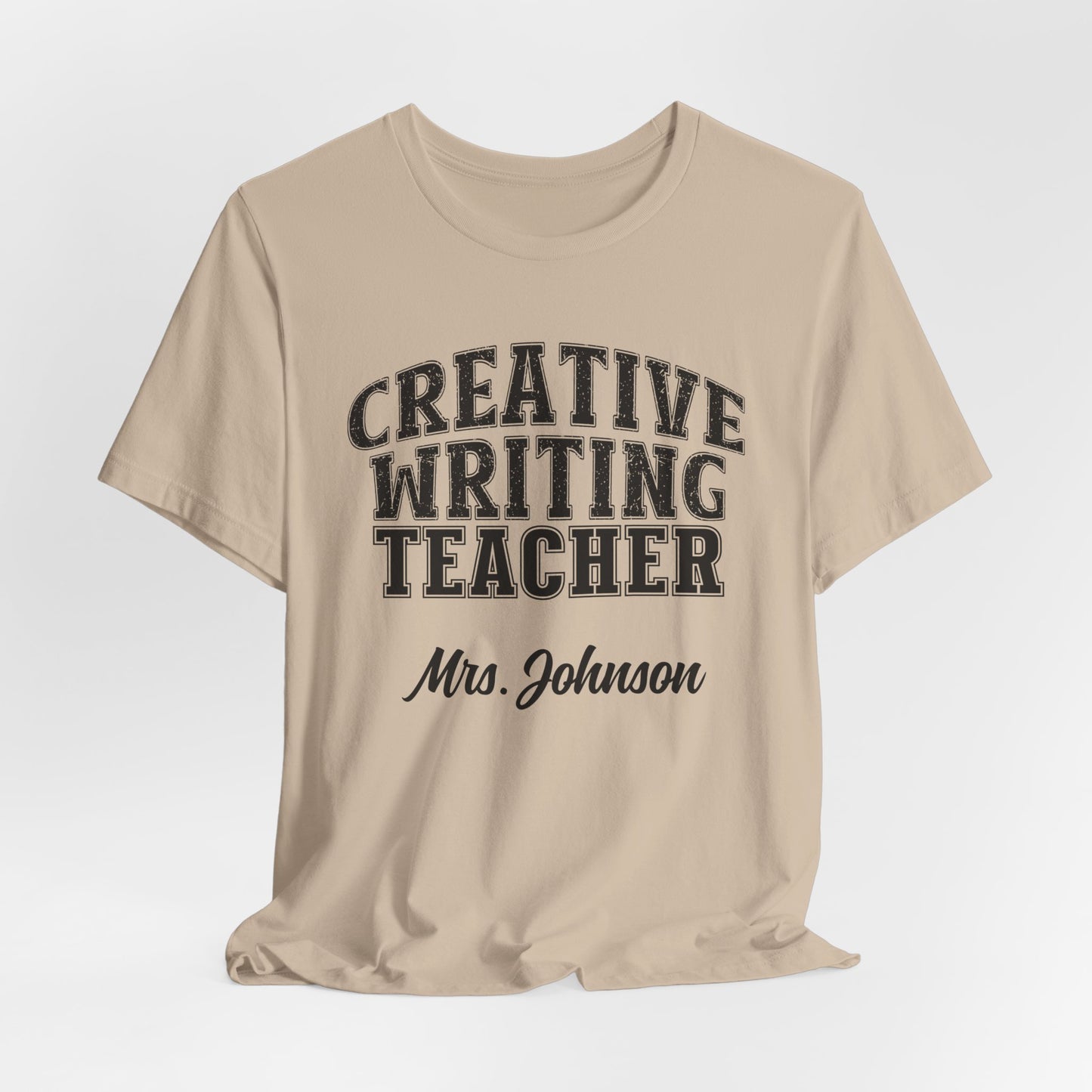 Custom Unisex Creative Writing Teacher T-Shirt