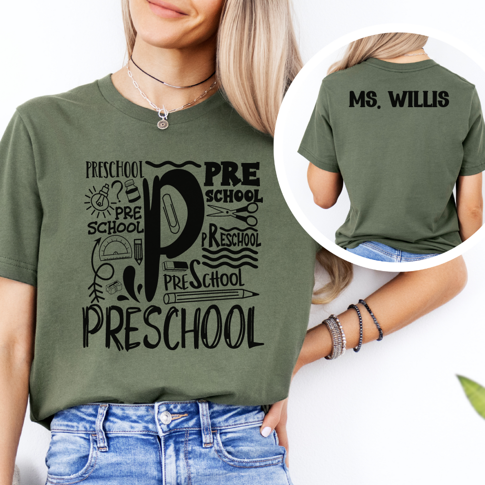 Unisex Custom Preschool T-Shirt