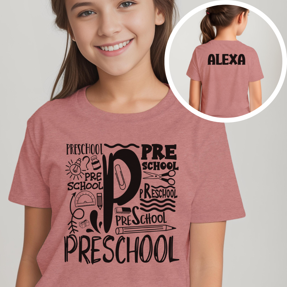 Custom Preschool Youth T-Shirt