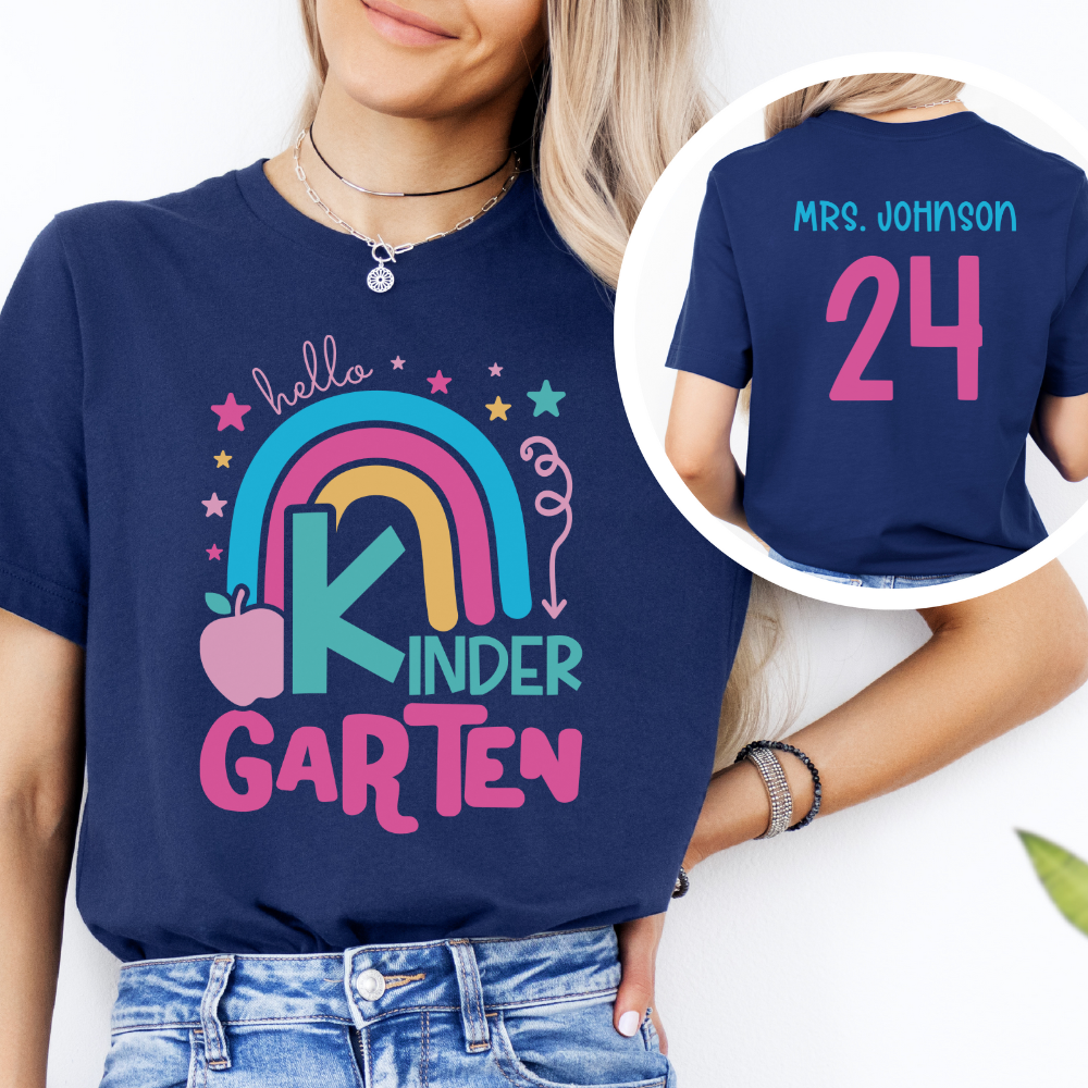 Custom Unisex Kindergarten T-Shirt