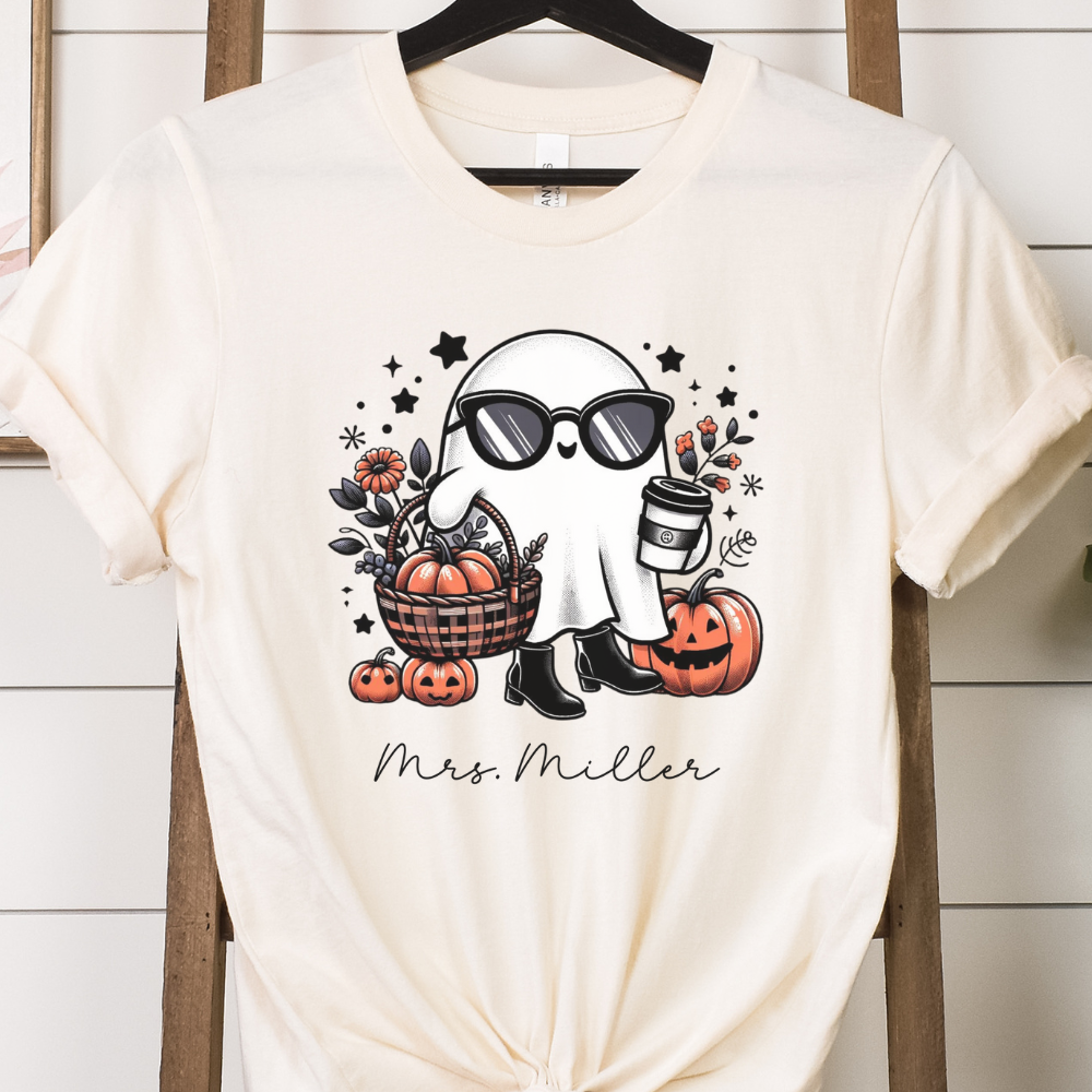 Custom Unisex Chic Ghost T-Shirt