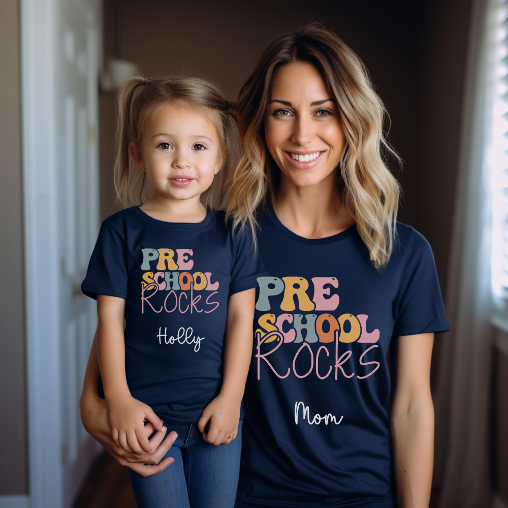 Custom Youth PreSchool Rocks T-Shirt