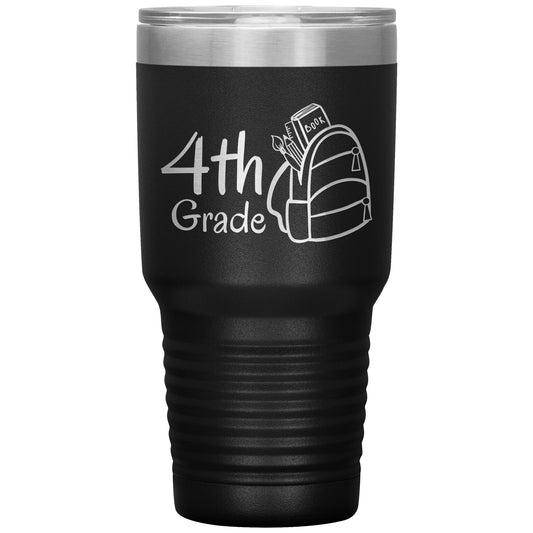 4th Grade 30oz Travel Tumbler