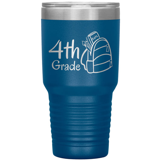 4th Grade 30oz Travel Tumbler