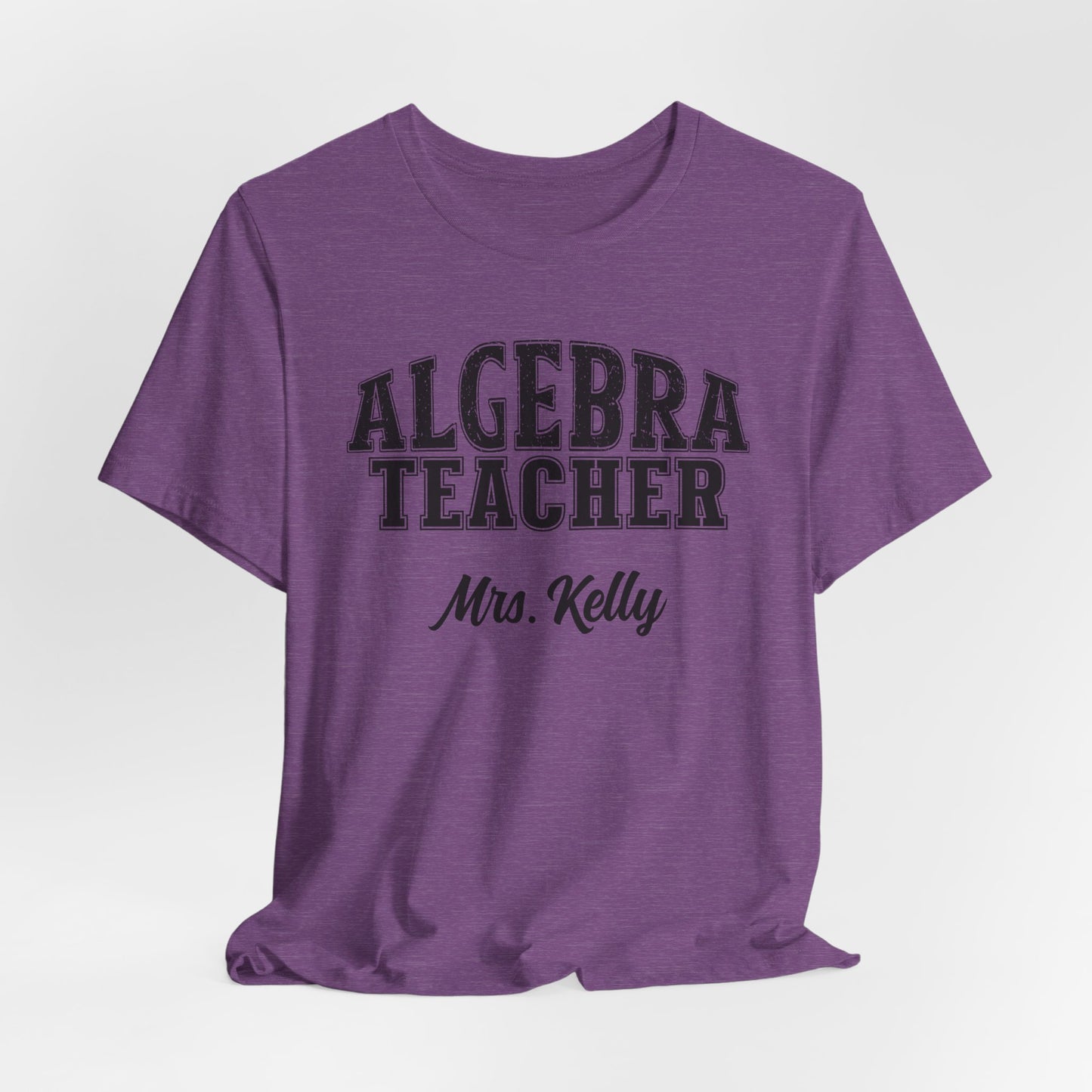 Custom Unisex Algebra Teacher T-Shirt