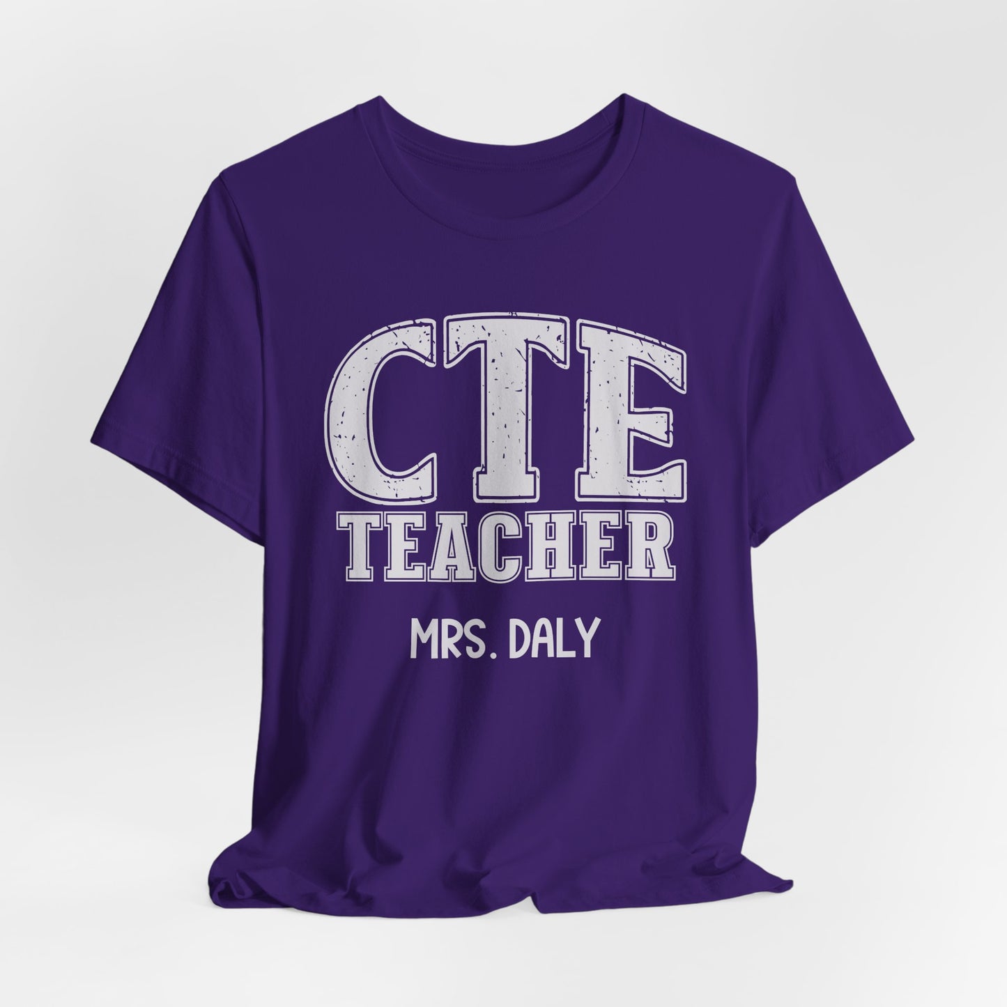 Custom Unisex CTE Teacher T-Shirt