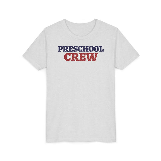Custom Polka Dot Preschool Crew Youth T-Shirt