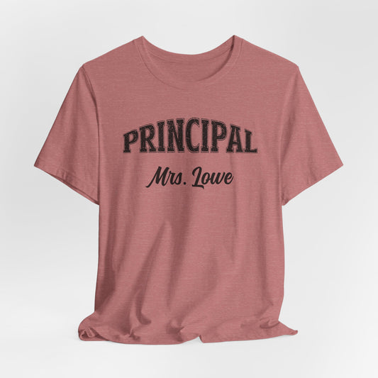 Custom Unisex Principal T-Shirt