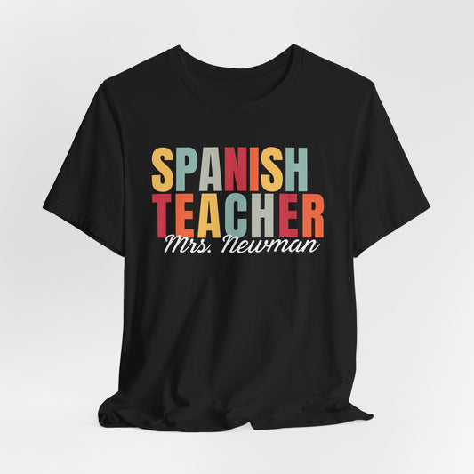 Custom Spanish Teacher T-Shirt