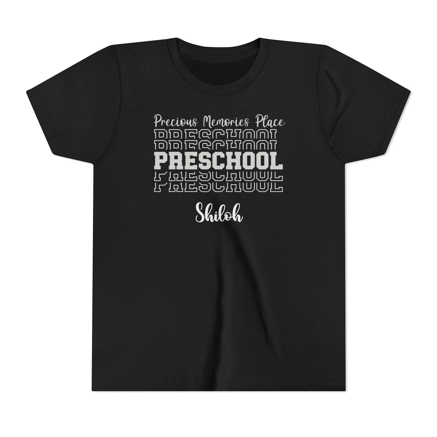 Custom Preschool Youth Tee - School Spirit Building Shirt