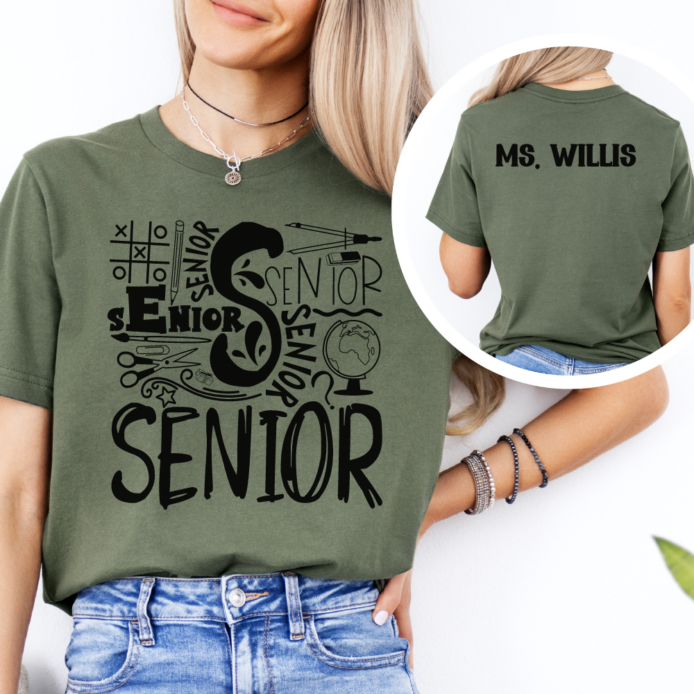 Custom Unisex Senior T-Shirt