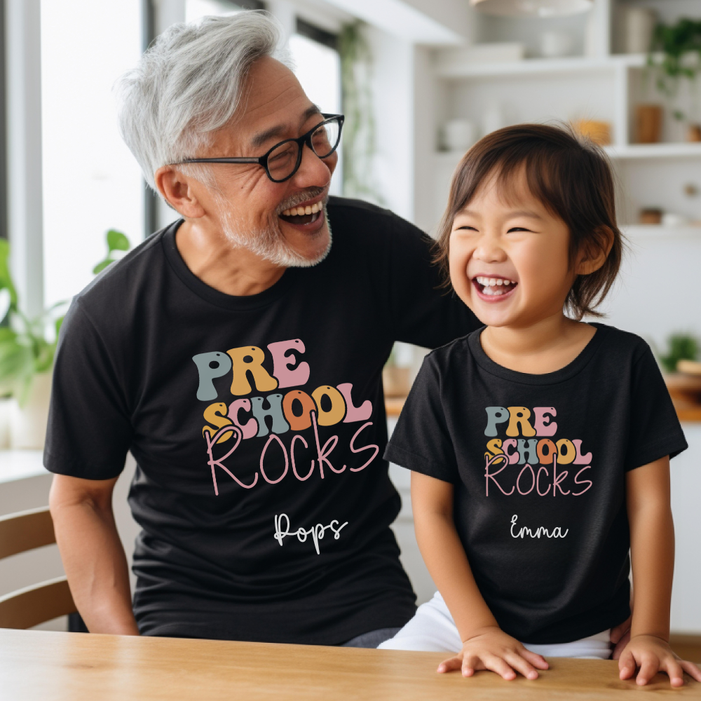 Custom Youth PreSchool Rocks T-Shirt