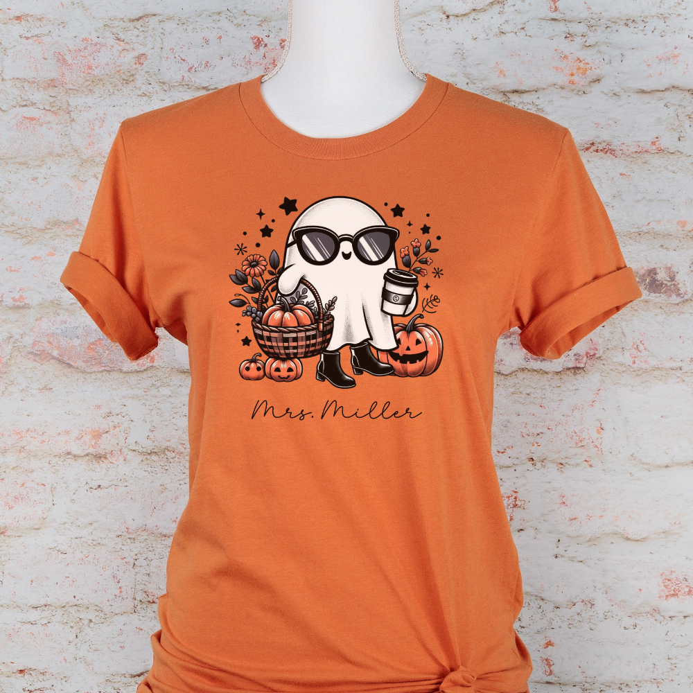 Custom Unisex Chic Ghost T-Shirt