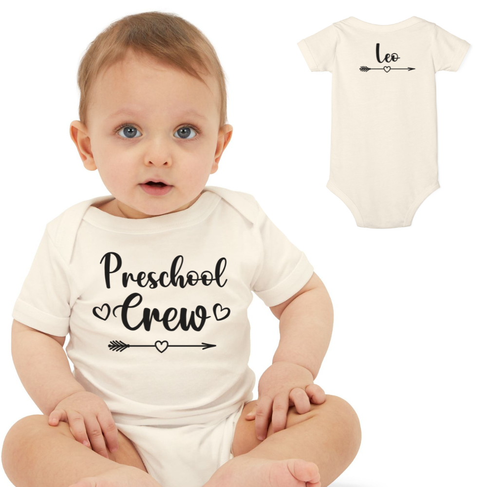 Custom Preschool crew Infant Jersey One Piece