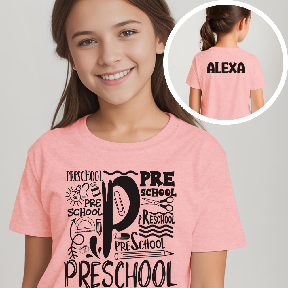 Custom Preschool Youth T-Shirt
