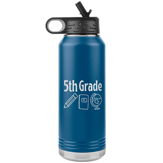 5th Grade Water Bottle Tumbler