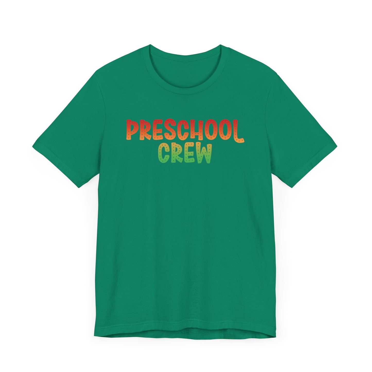 Custom Unisex Multi-Colored Preschool Crew T-Shirt