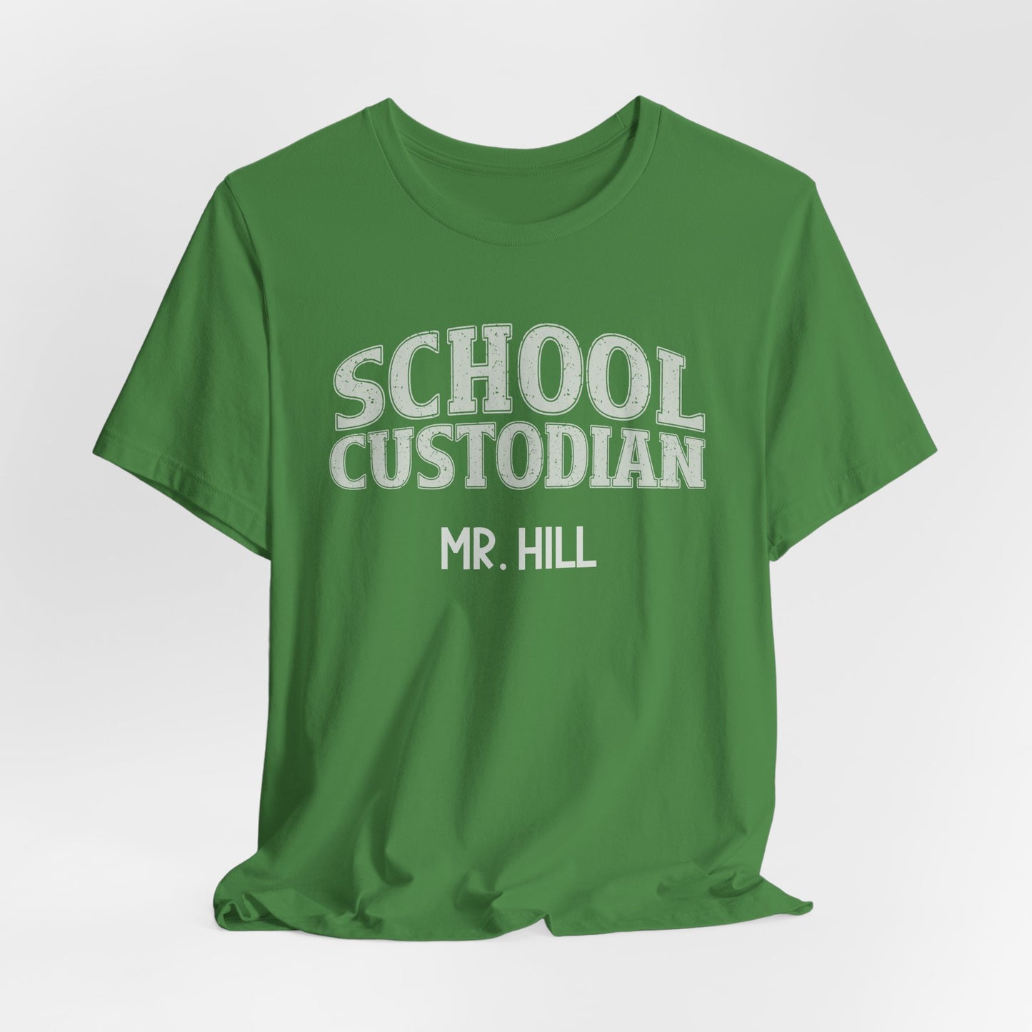 Custom Unisex School Custodian Staff T-Shirt