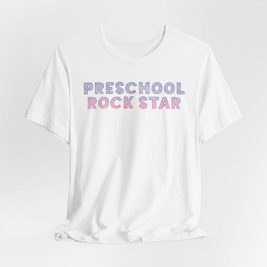 Custom Unisex Lined Preschool Rock Stars T-Shirt
