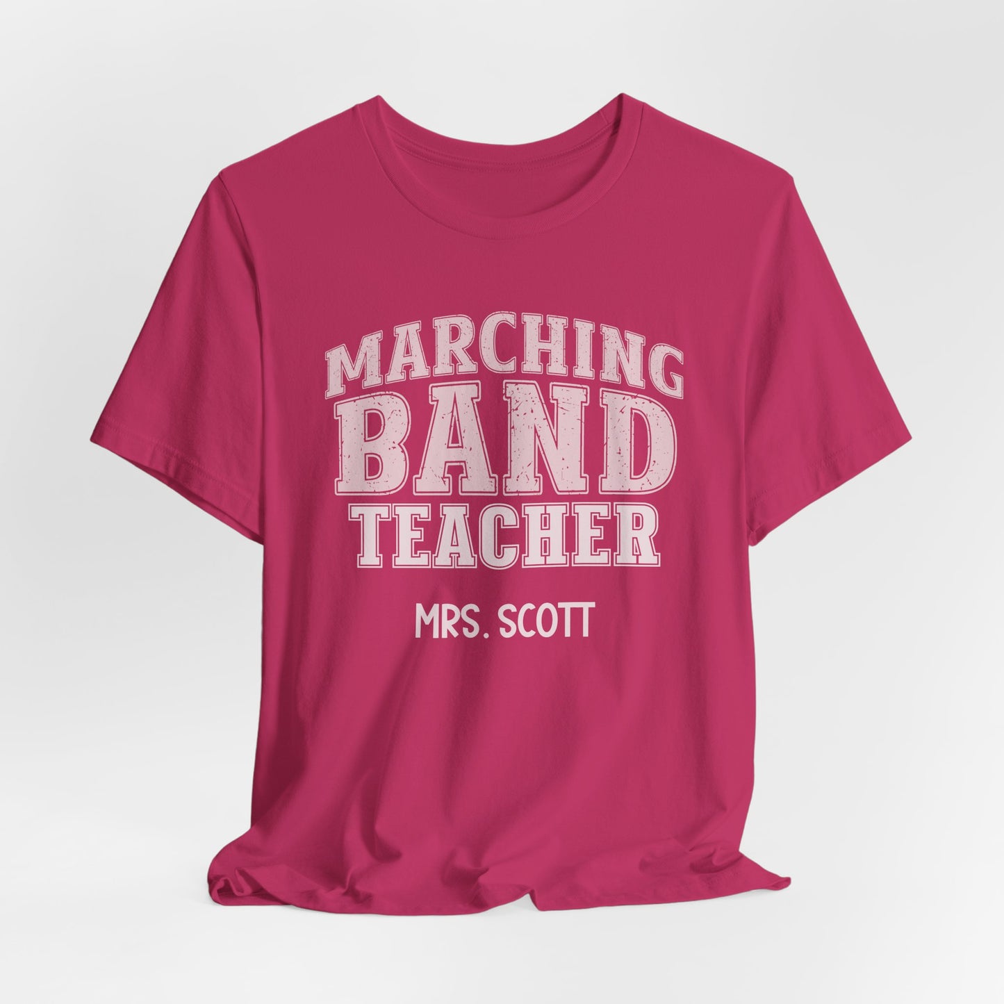 Custom Unisex Marching Band Teacher T-Shirt