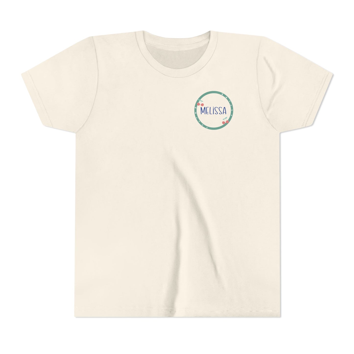 Custom Cherry Circle Youth T-Shirt