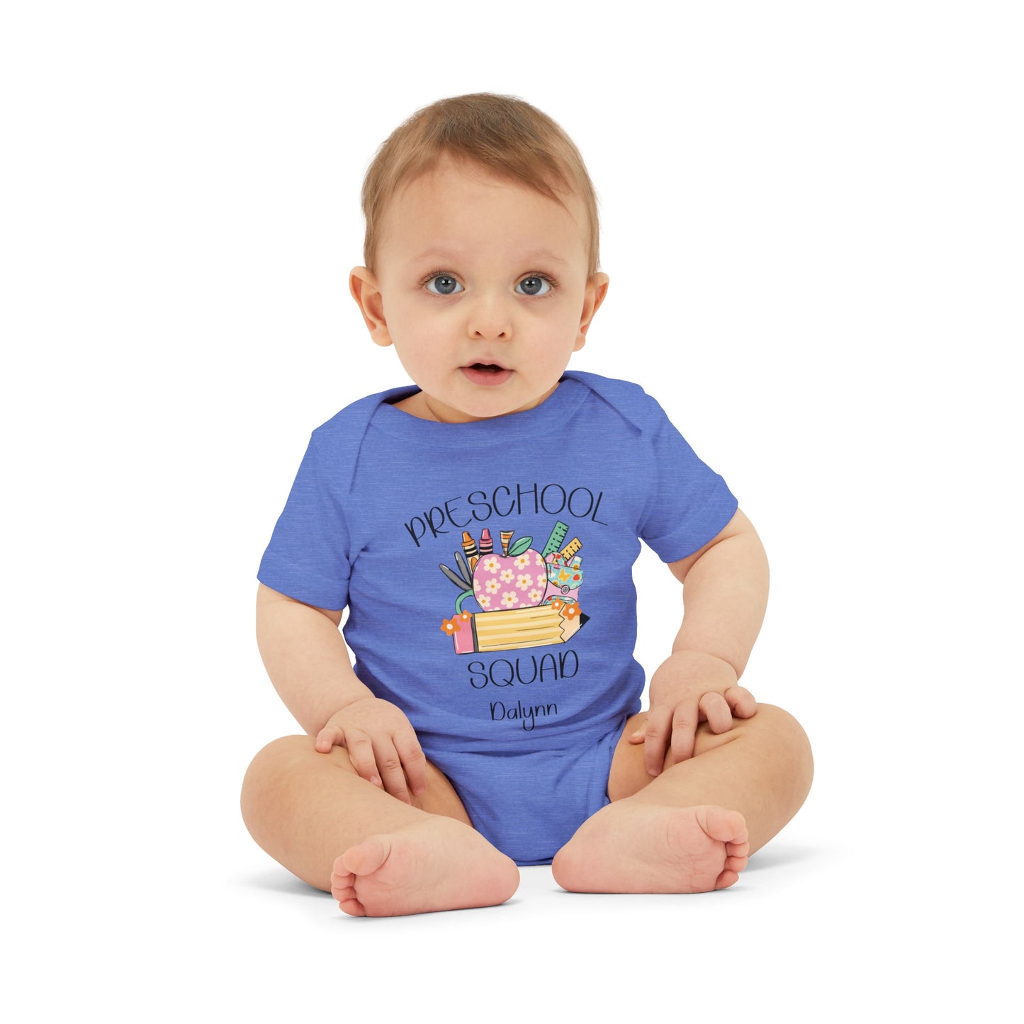 Custom Preschool Squad Infant Jersey One Piece
