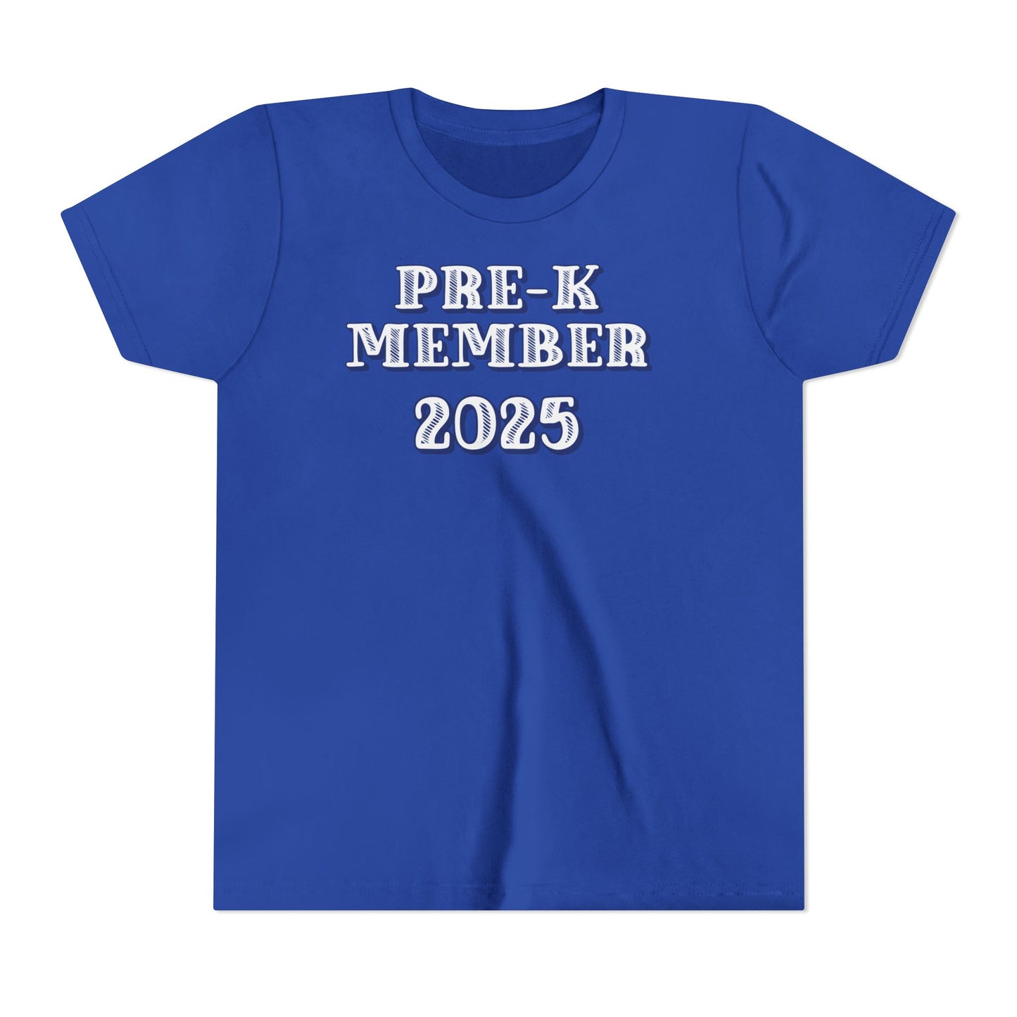 Custom Pre-K Member and Date Youth T-Shirt