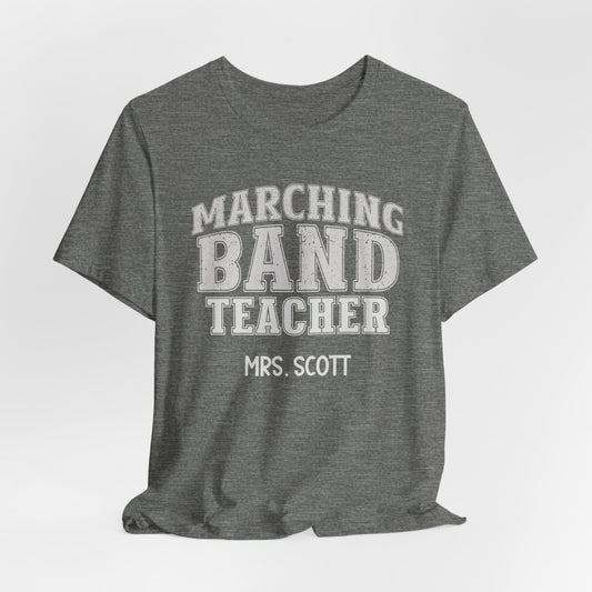 Custom Unisex Marching Band Teacher T-Shirt