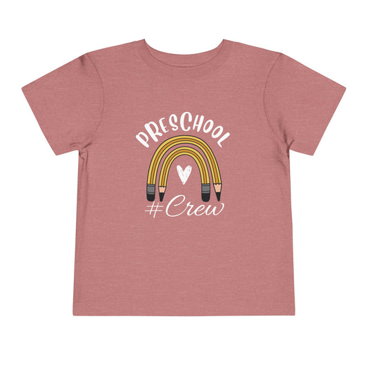 Custom Preschool Crew Toddler T-Shirt
