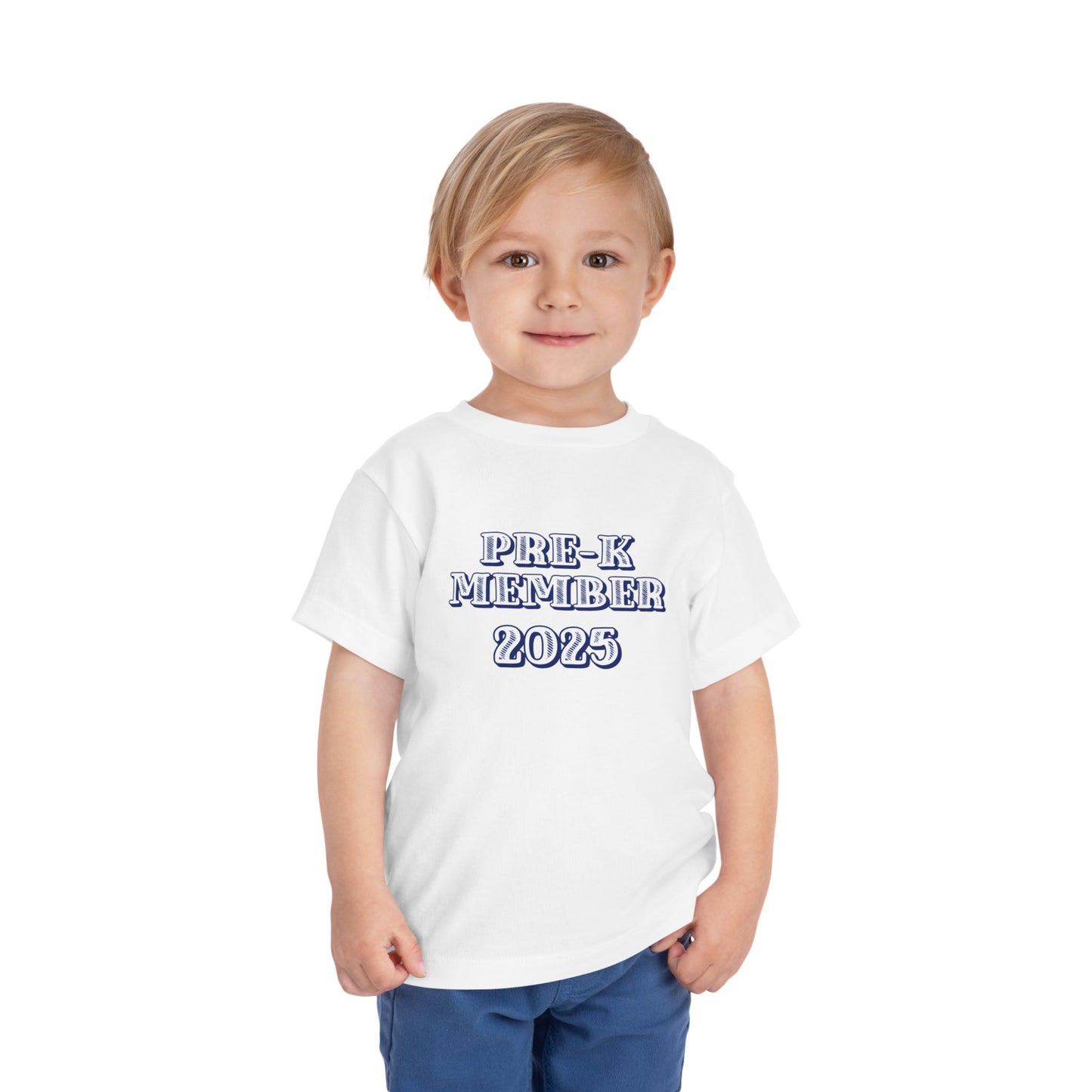 Custom Pre-K Member and Date Toddler T-Shirt