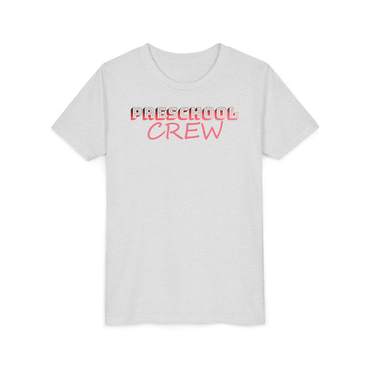 Personalized Preschool Crew Youth Tee - Cute Customizable Kids Shirt