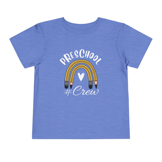 Custom Preschool Crew Toddler T-Shirt