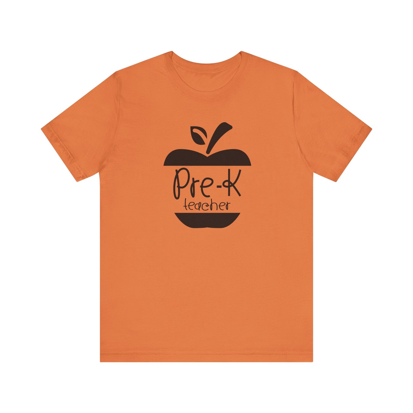 Custom Unisex Pre-K Teacher Apple T-Shirt