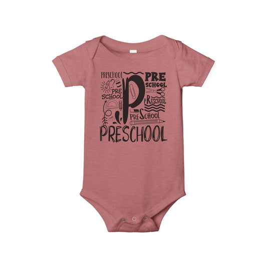 Copy of Custom Preschool crew Infant Jersey One Piece