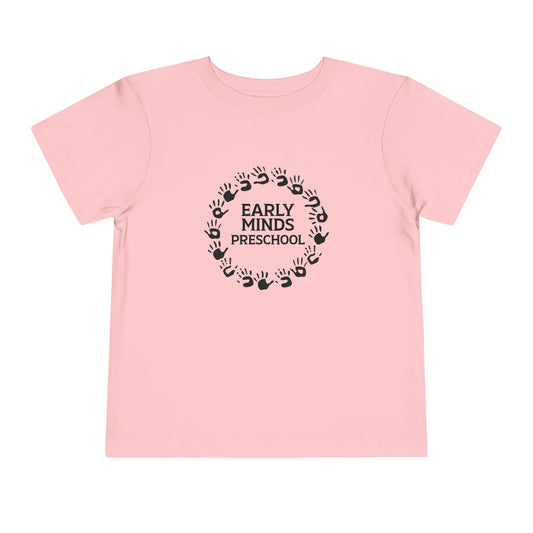 Custom Circle Handprints Toddler T-Shirt