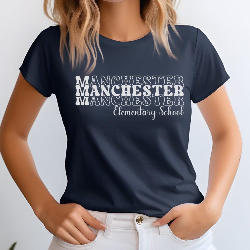 Custom Unisex School Name T-Shirt