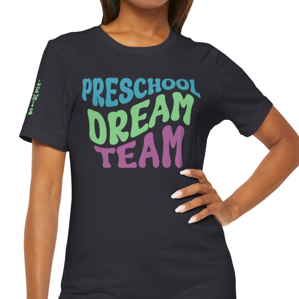 Custom Unisex Preschool Dream Team T-Shirt