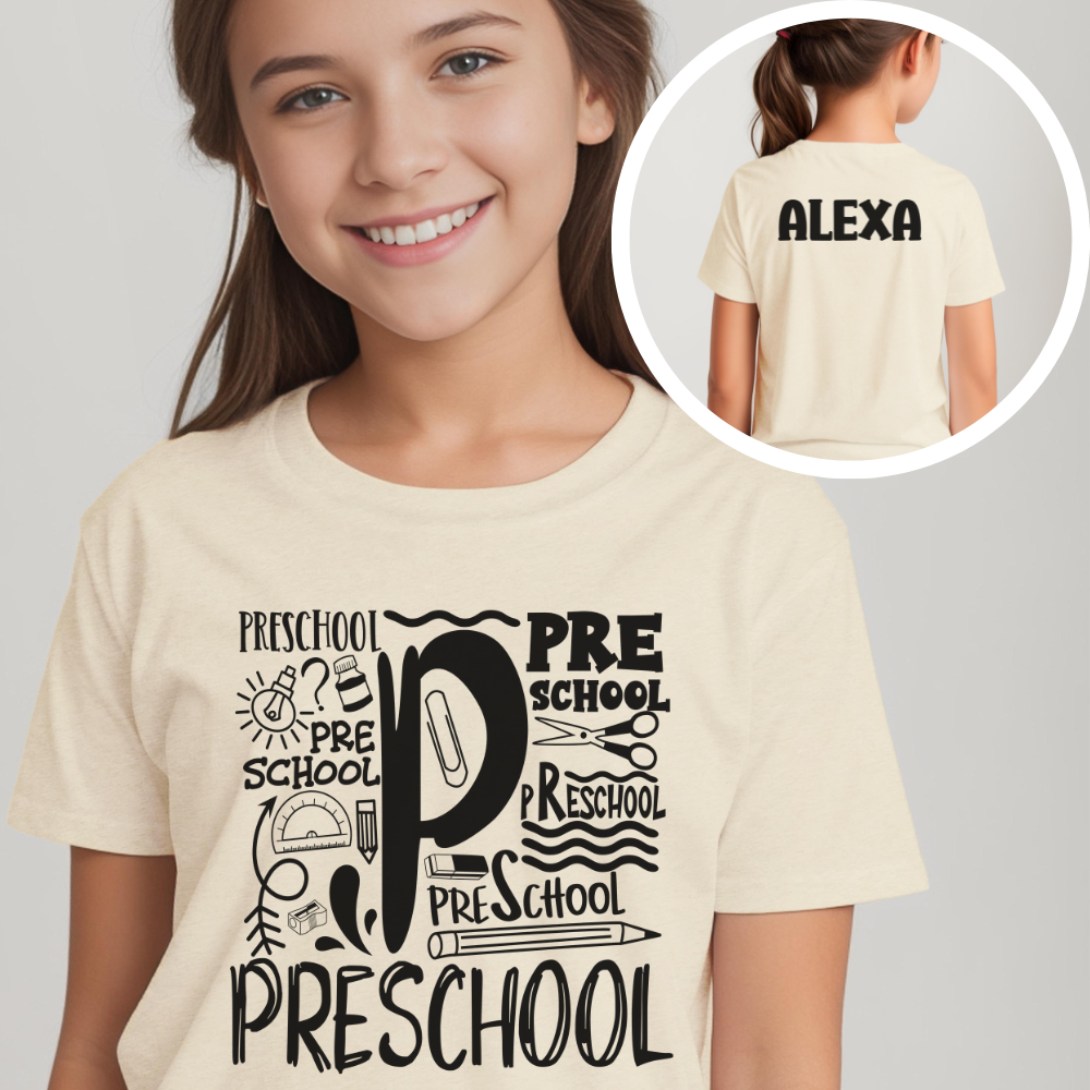 Custom Preschool Youth T-Shirt