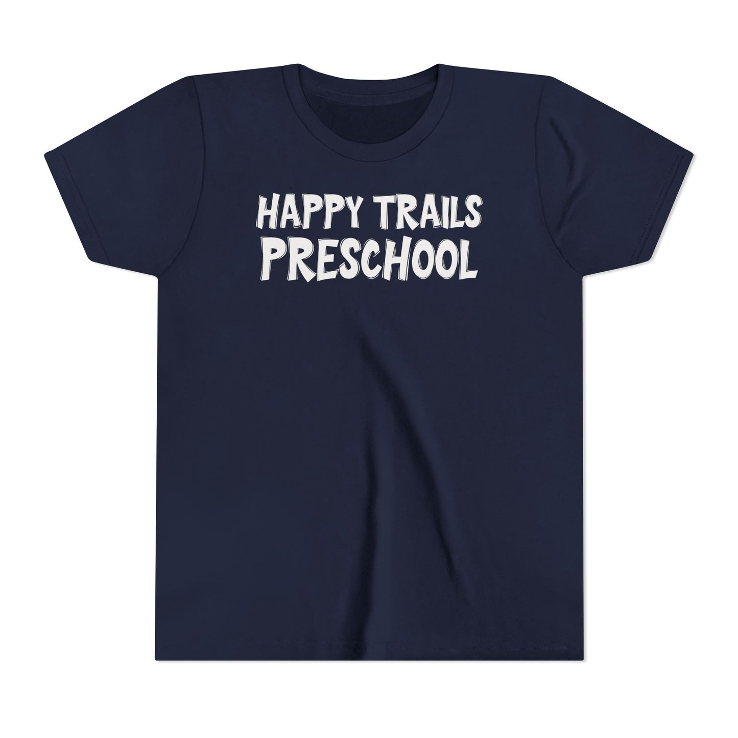Custom School Name Youth Outlined T-Shirt