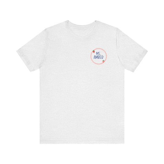 Custom Unisex Stawberry Circle T-Shirt