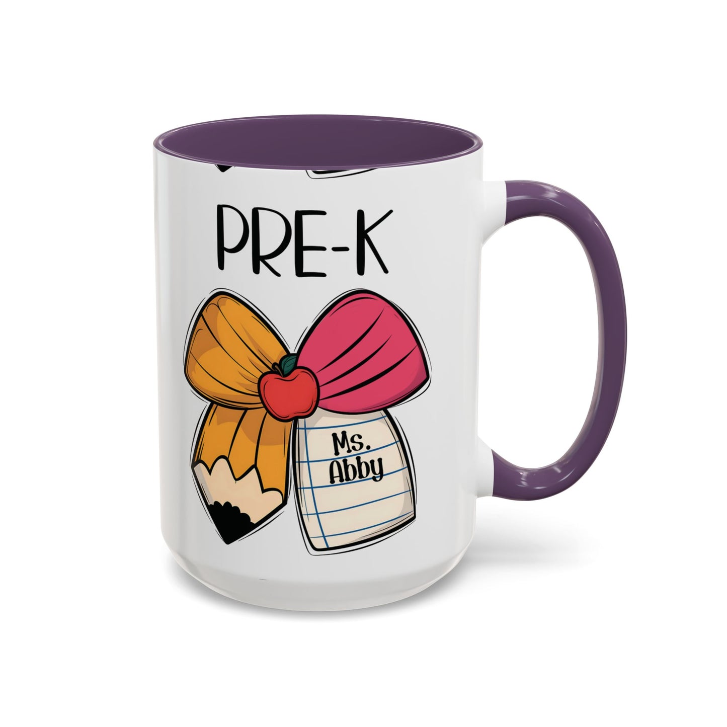 Personalized Pre-K Teacher Coffee Mug – Cute Classroom Gift for Educators
