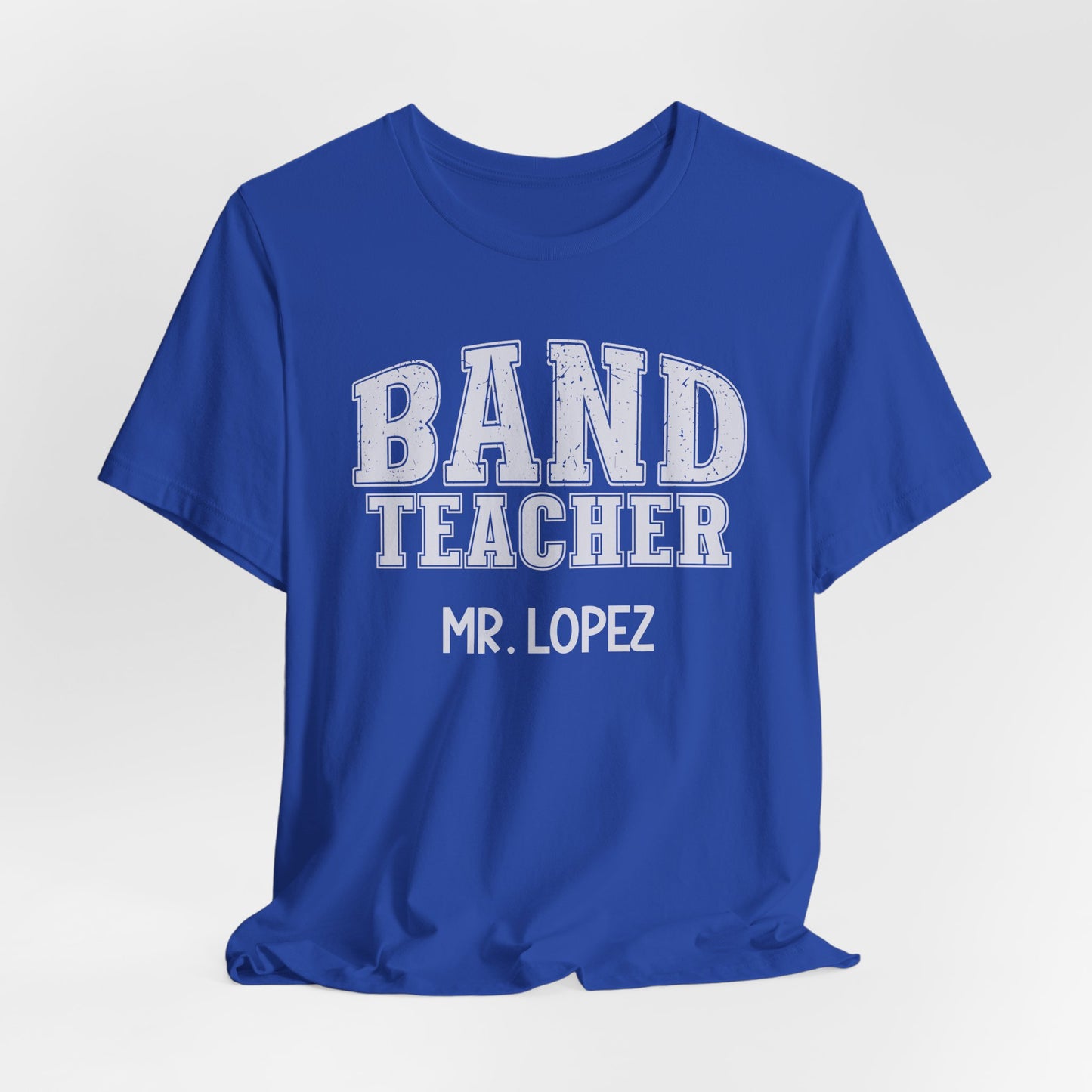 Custom Unisex Band Teacher T-Shirt