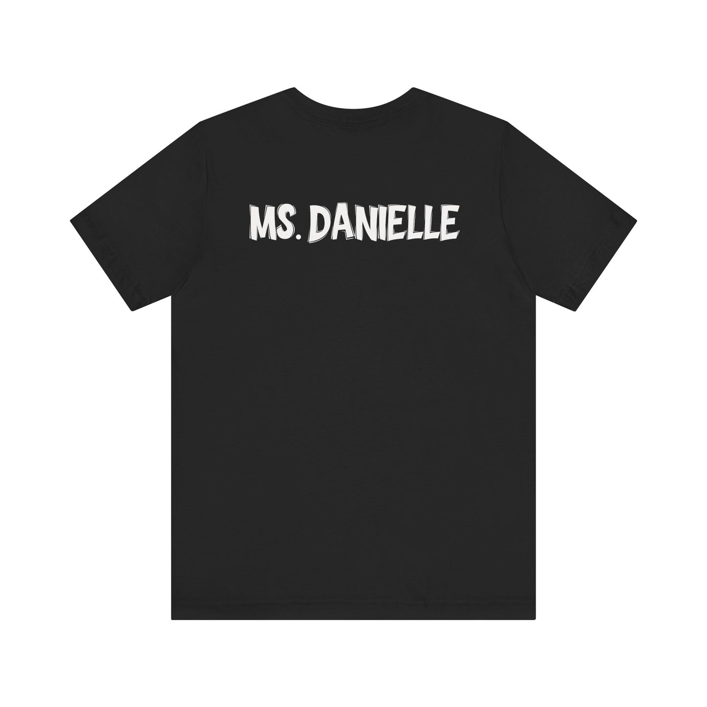 Custom Unisex School Name Outlined T-Shirt
