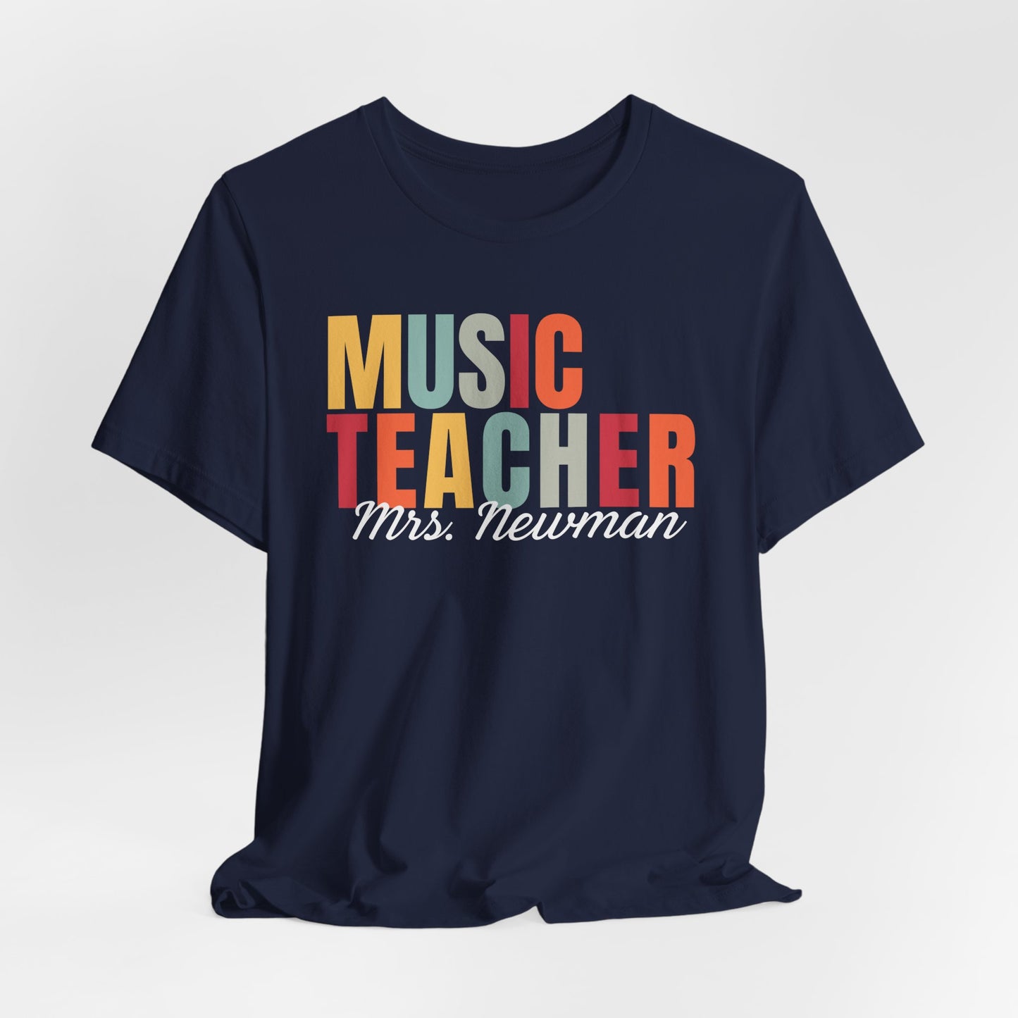 Custom Music Teacher T-Shirt