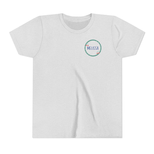Custom Cherry Circle Youth T-Shirt