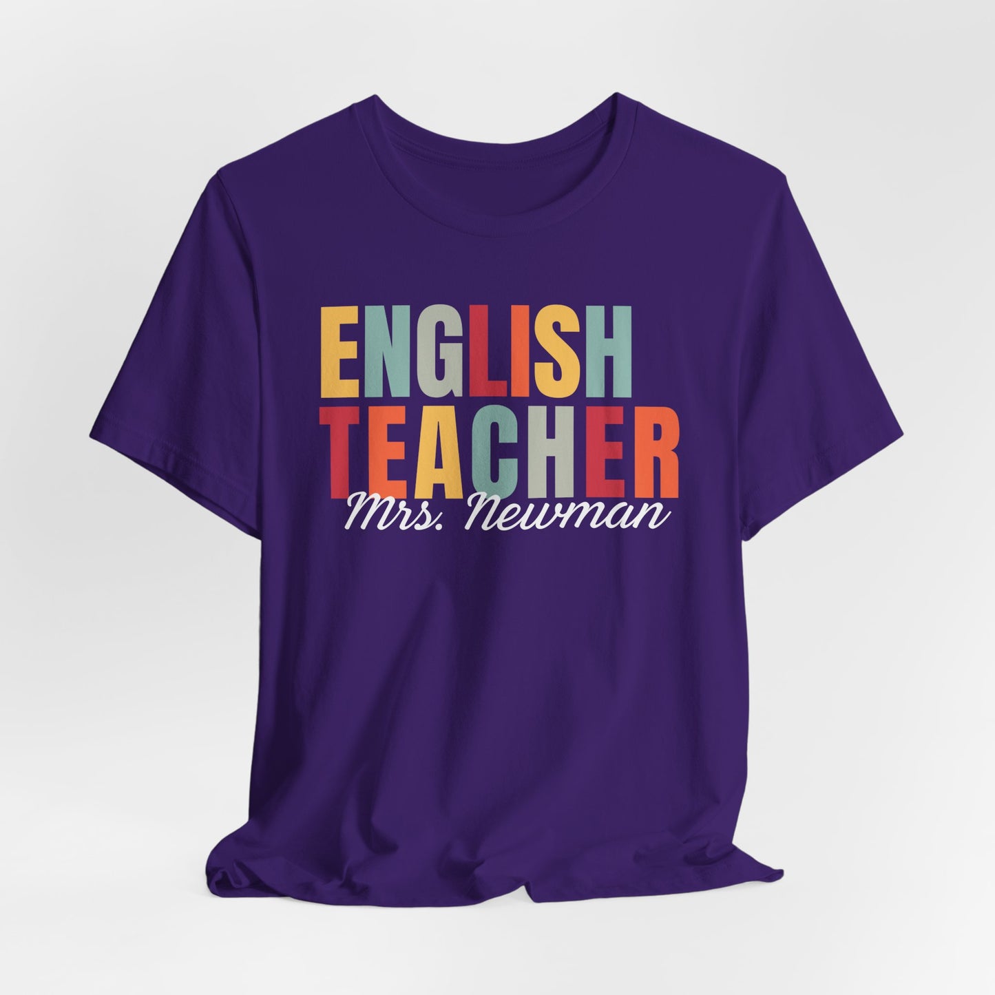 Custom English Teacher T-Shirt